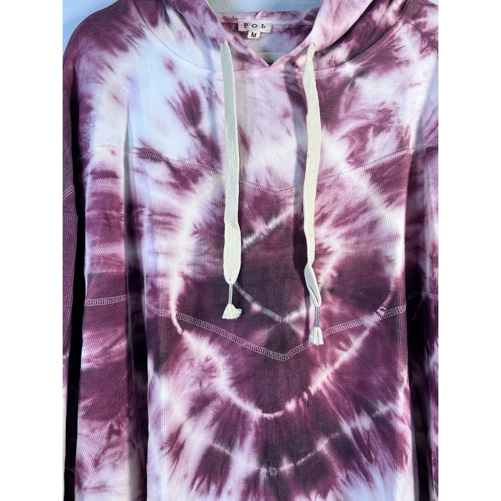POL Hoodie Grape Juice Tie Dye Oversized Fit Medium NEW